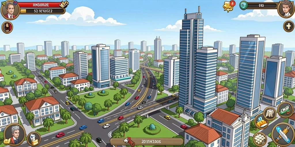 Mode multiplayer yang memungkinkan bersaing dengan teman.