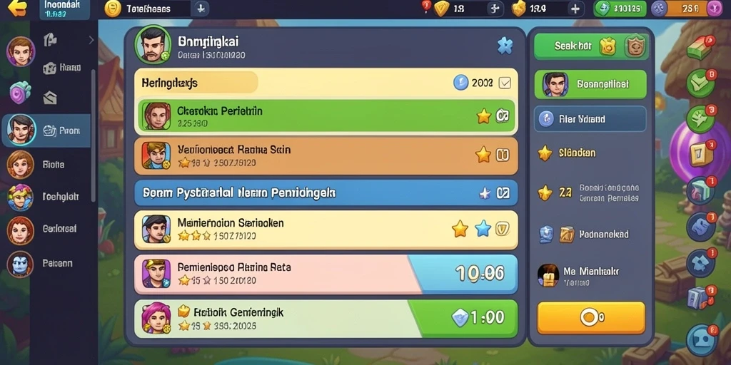 Tangkapan layar gameplay yang aktif dan seru.