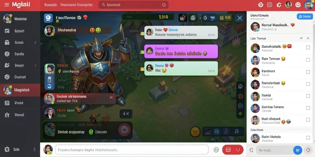 Fitur manajemen tim yang mendetail dan strategis.
