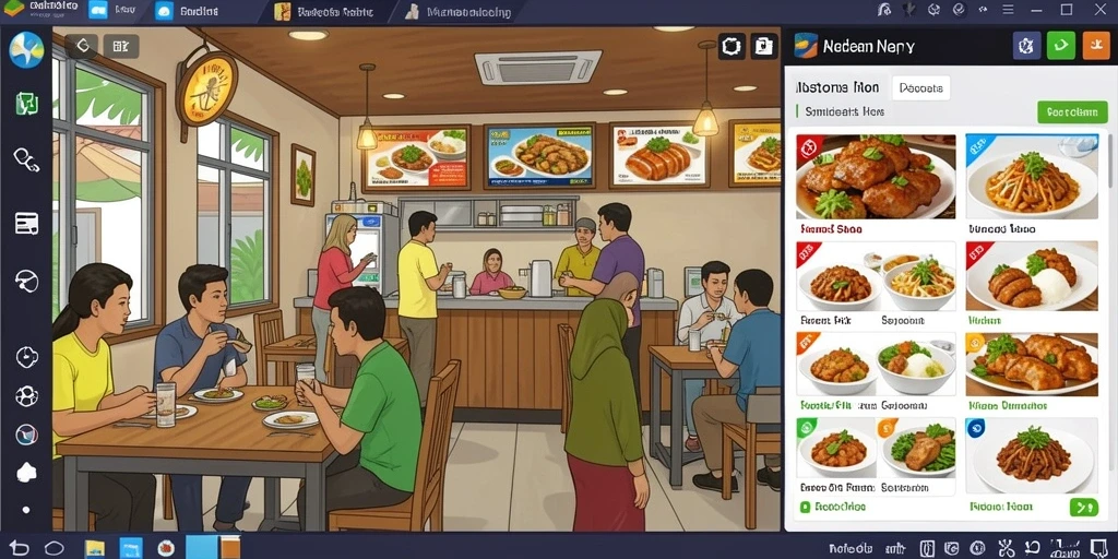 Momen menegangkan saat menghadapi rintangan.