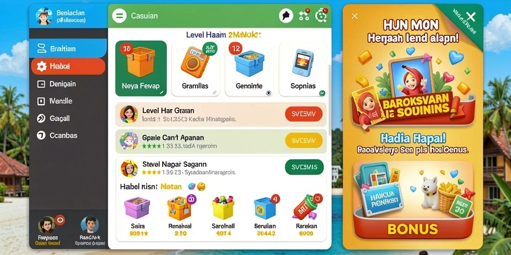 Screenshot menunjukkan pertempuran epik melawan bos.