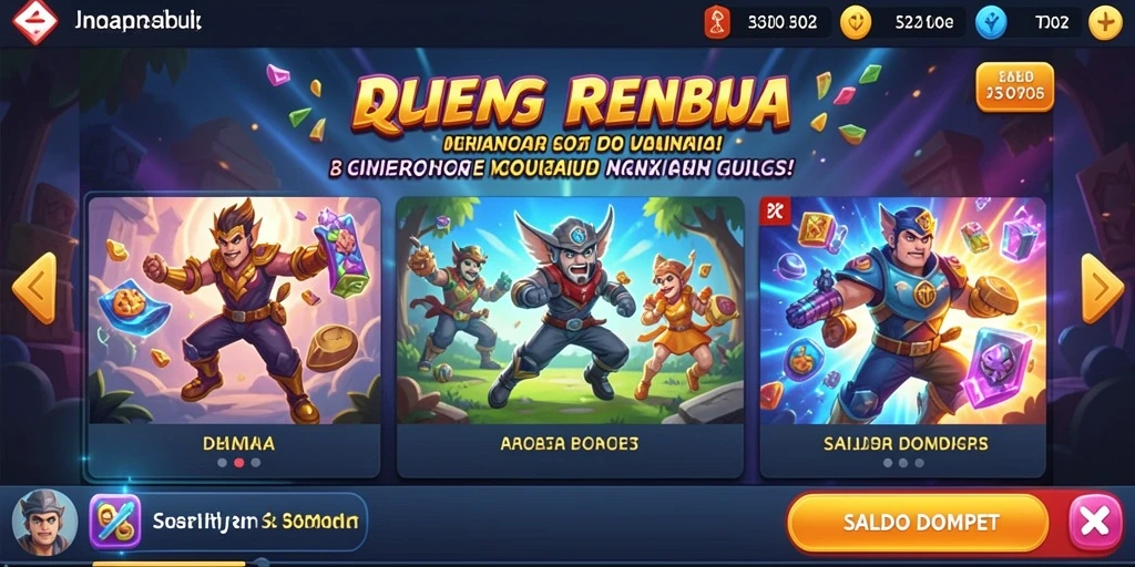 Tantangan menarik di setiap level permainan.