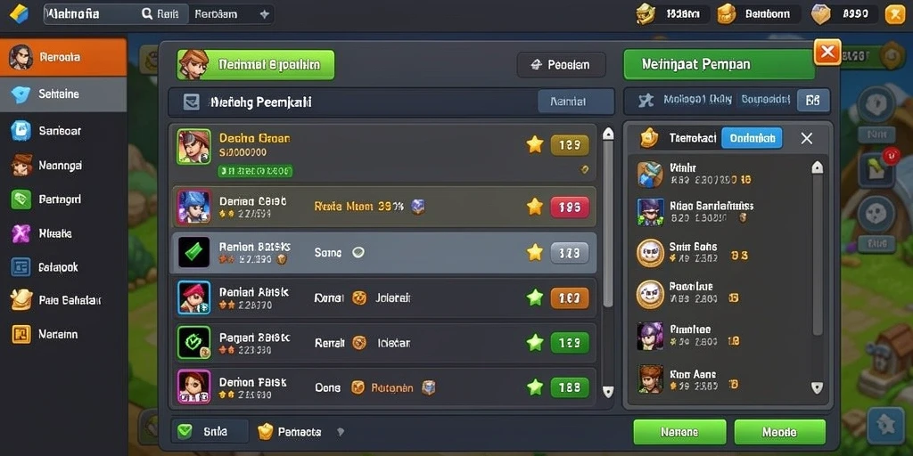 Gameplay yang seru dan adiktif.